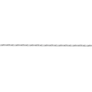 10K White Gold (1.0mm) Star Chains (16" - 30")