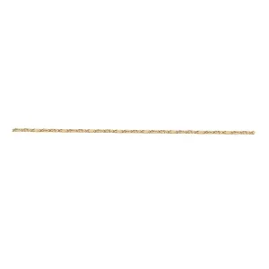 10K Yellow Gold (0.9mm) Star Chains (16" - 26")