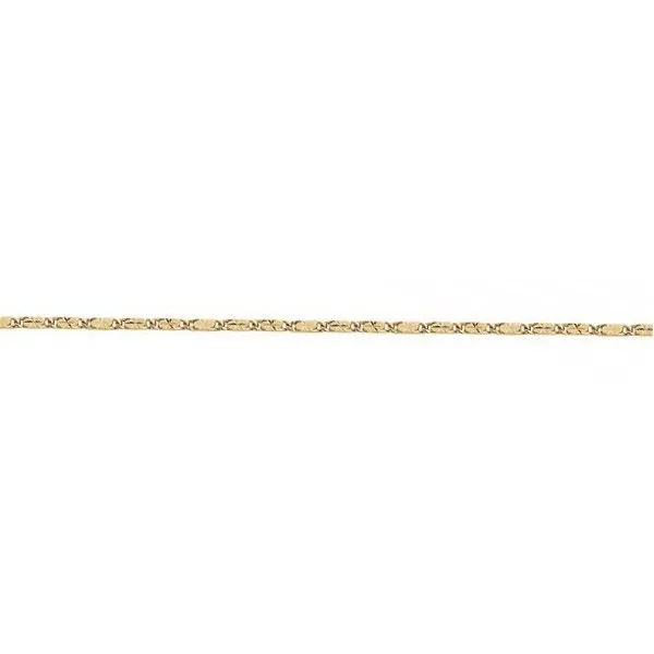 10K Yellow Gold (1.0mm) Star Chain (16" - 30")