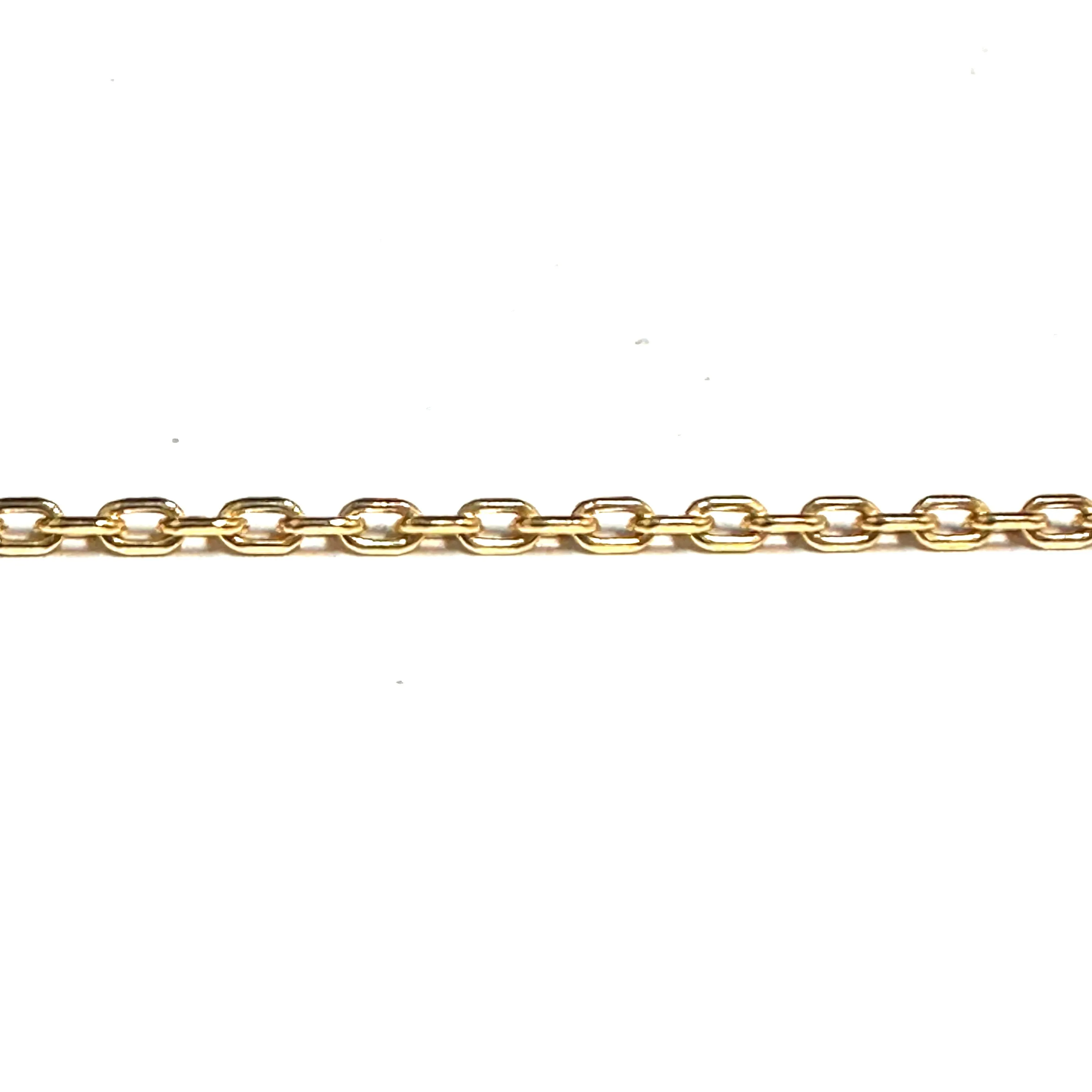 10K Yellow Gold (2.6mm) Hollow Cable Chain (18"-24")