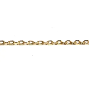 10K Yellow Gold (2.6mm) Hollow Cable Chain (18"-24")