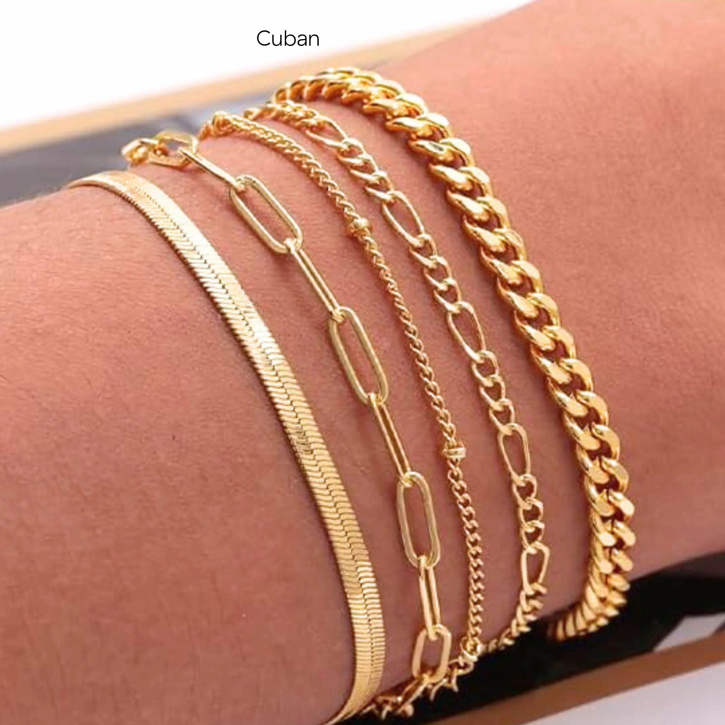 14k Gold Fill Layering Bracelets