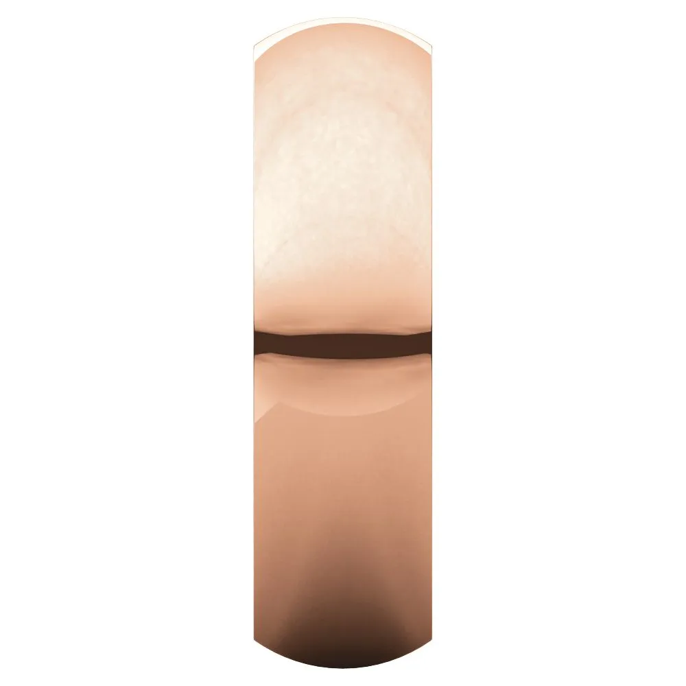 14k Rose Gold 6mm Comfort Fit Band, Size 8.5