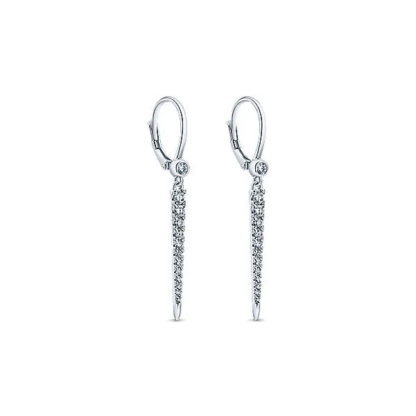 14k White Gold Kaslique Drop