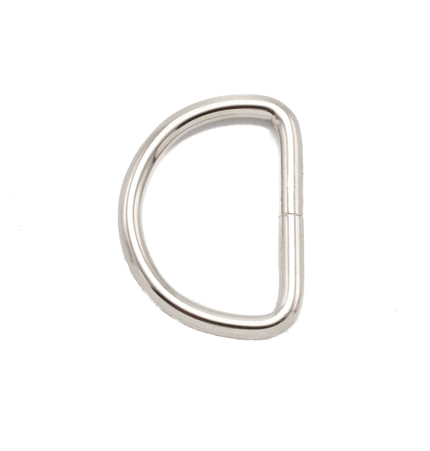 1.5 Inch Heavy Welded D Rings Nickel