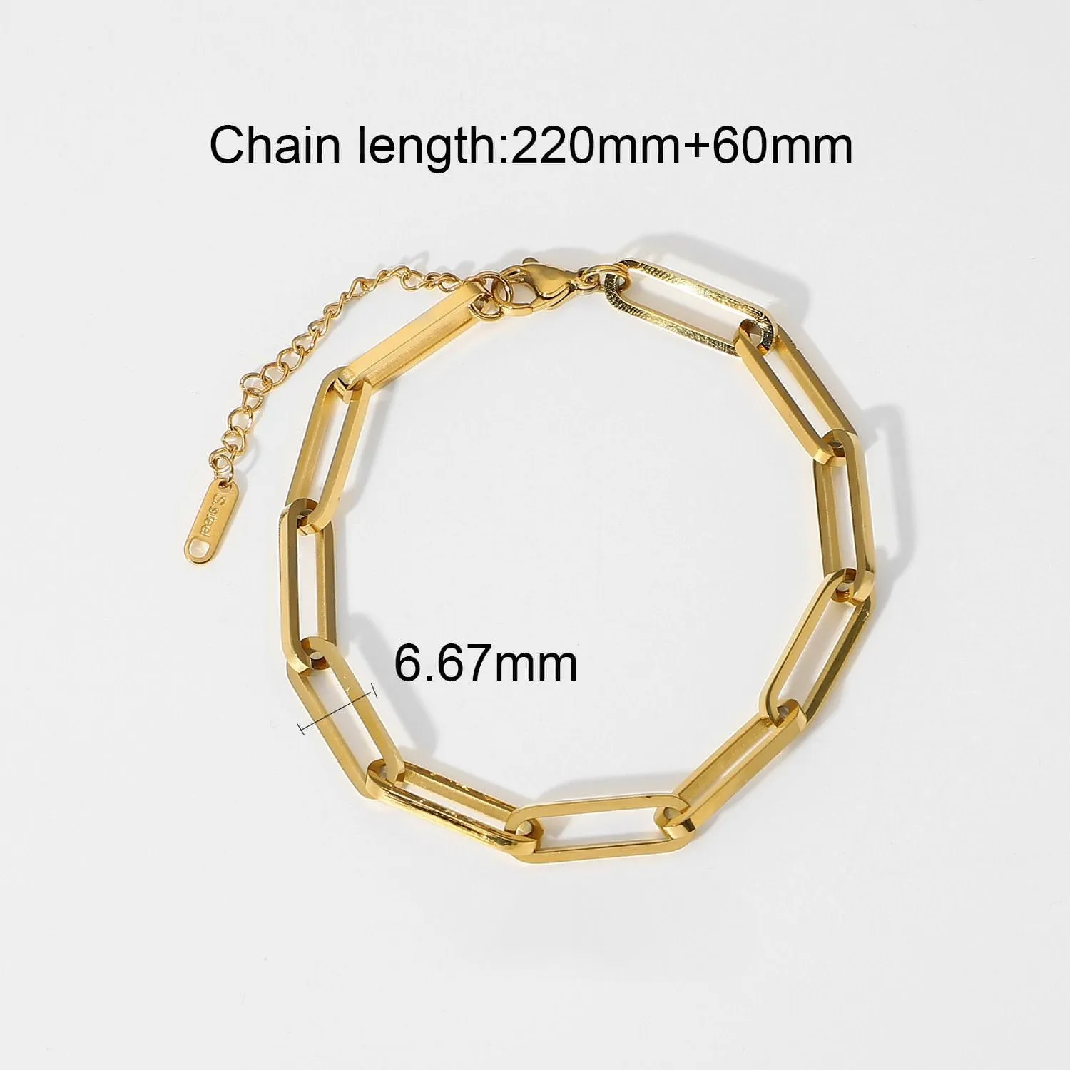 18K Gold Plated Chain Bracelets