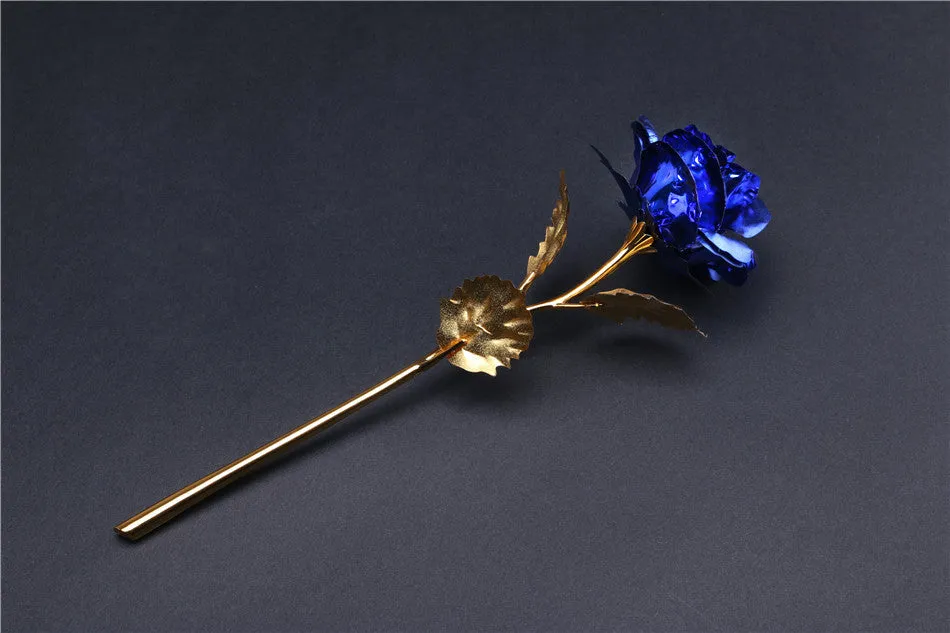 24k Gold Foil Rose