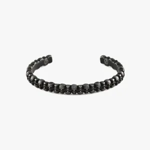 3D Skull Bangle In Ip Plated Stainless Steel