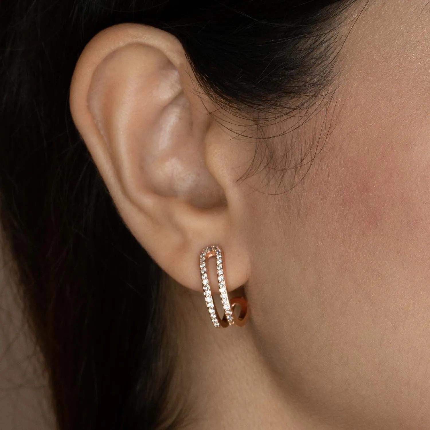 4 in 1 pearl earrings