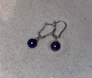400 - Earring Mount : Leverback Earring - Sterling Silver