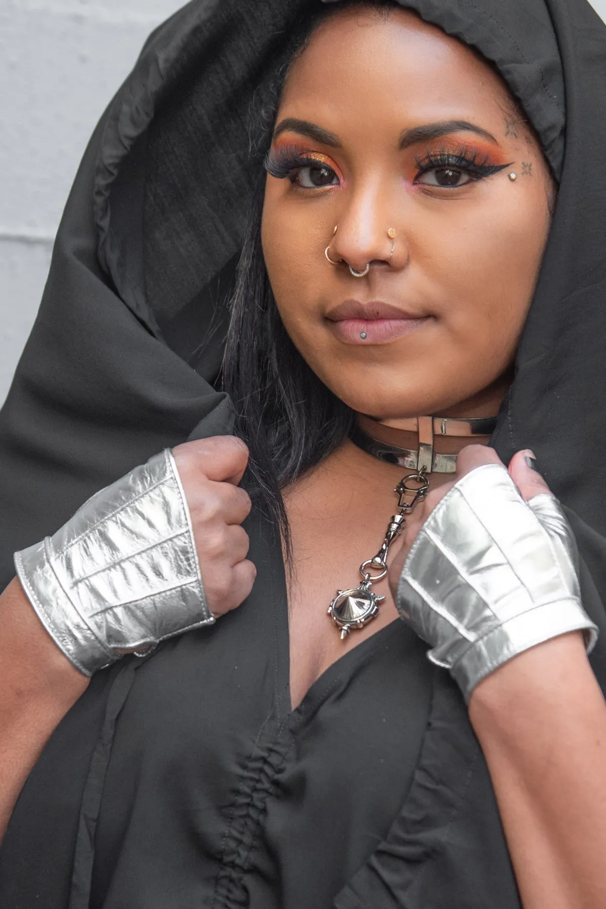 5D x Steam Trunk Crop Glove - leather