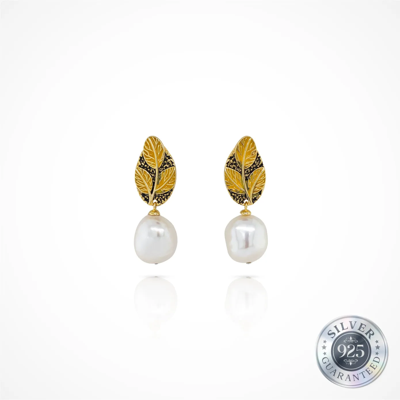 925 Silver Keshi Pearl Earring