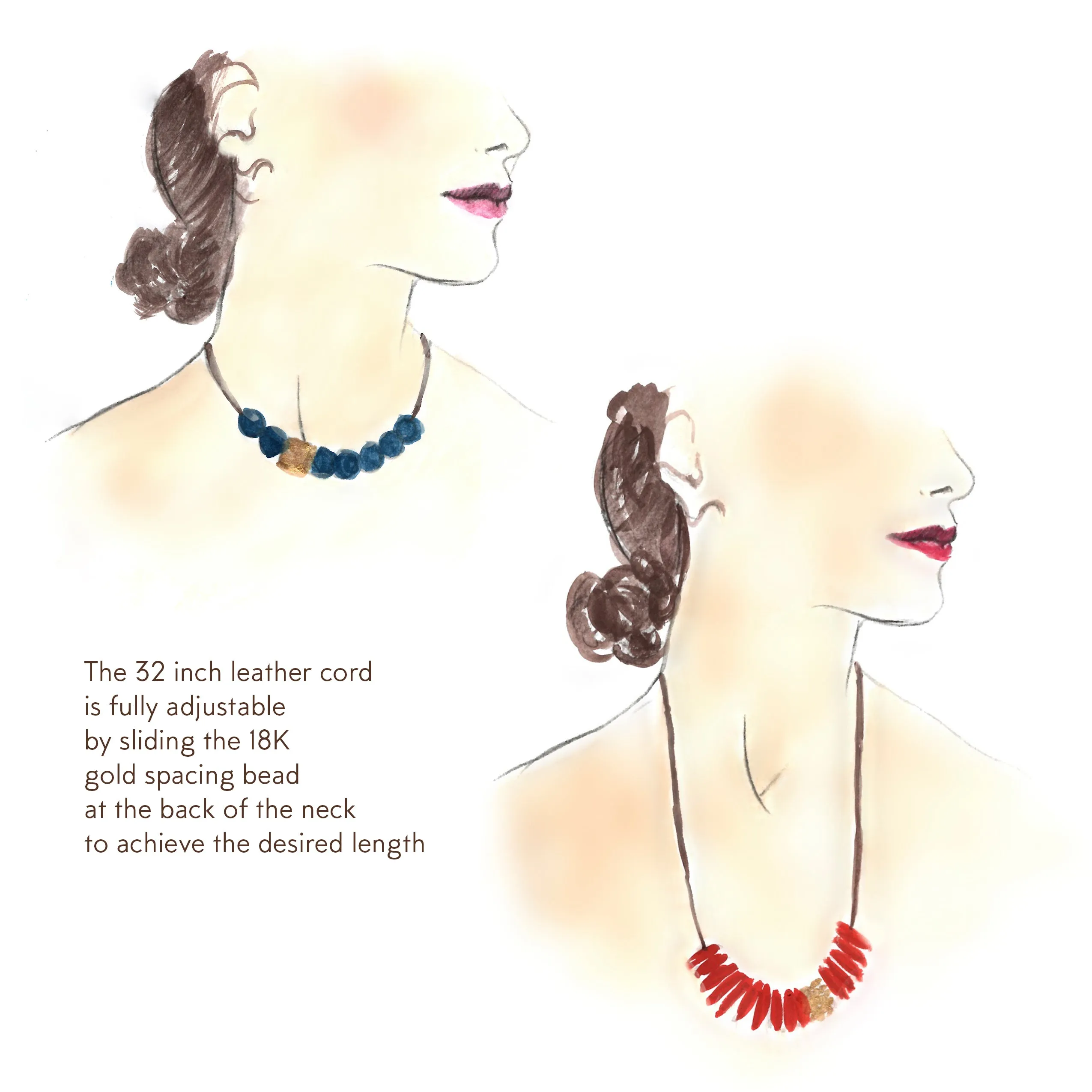 A Four Ring Necklace