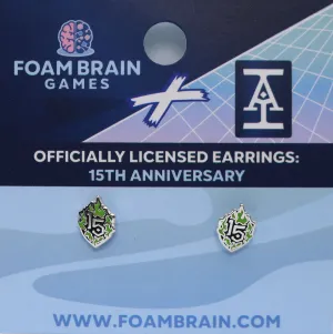 Acquisitions Inc Stud Earrings: 15th Anniversary