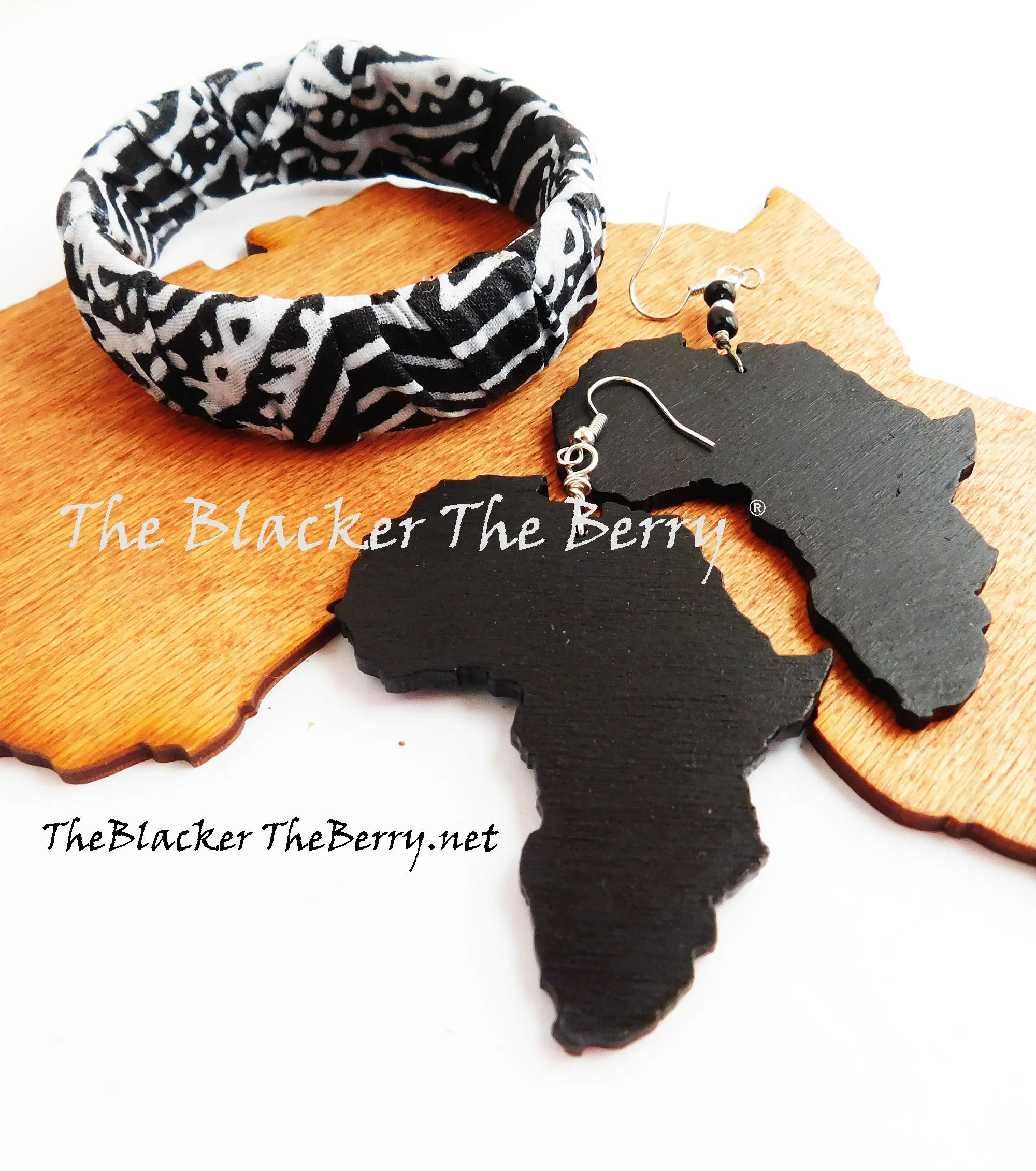 African Ankara Bracelet Black White Teen Jewelry Ethnic The Blacker The Berry®
