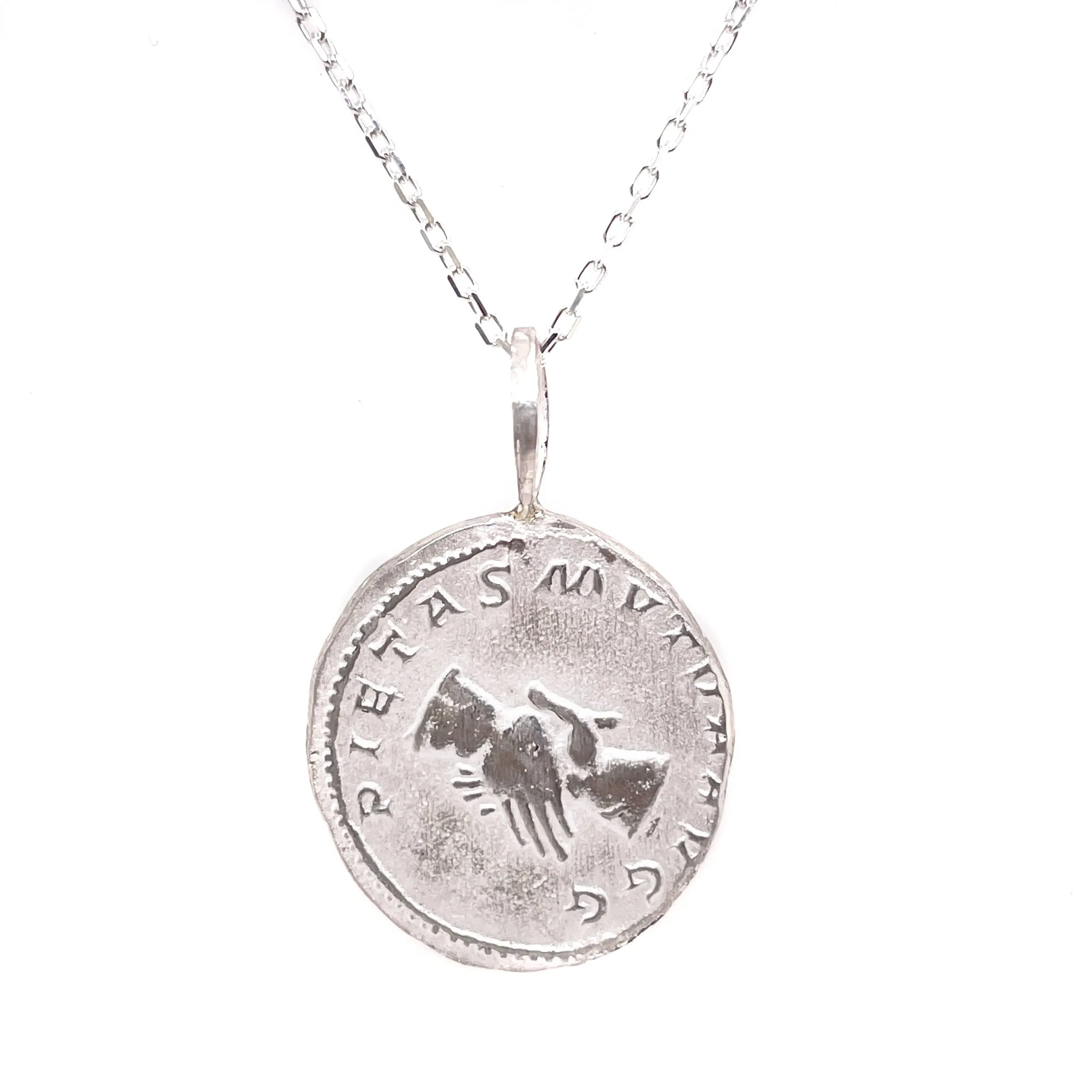 Agreement Artifact Necklace in Silver