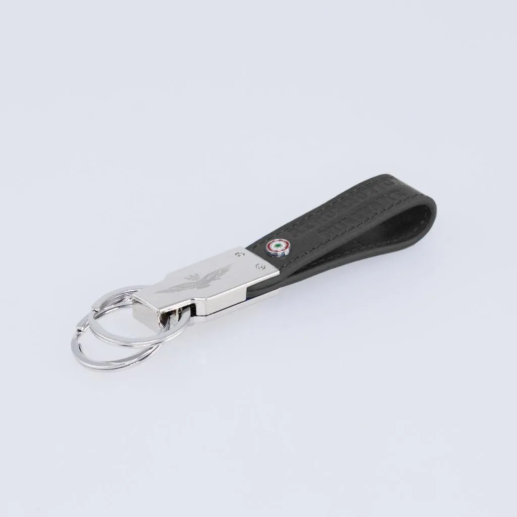 Air Force military keychain with two am162-ne rings