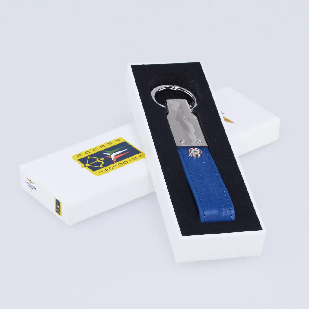 Air Force military keychain with two am162-ne rings
