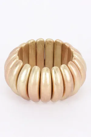Alloy Casting Stretch Bracelet