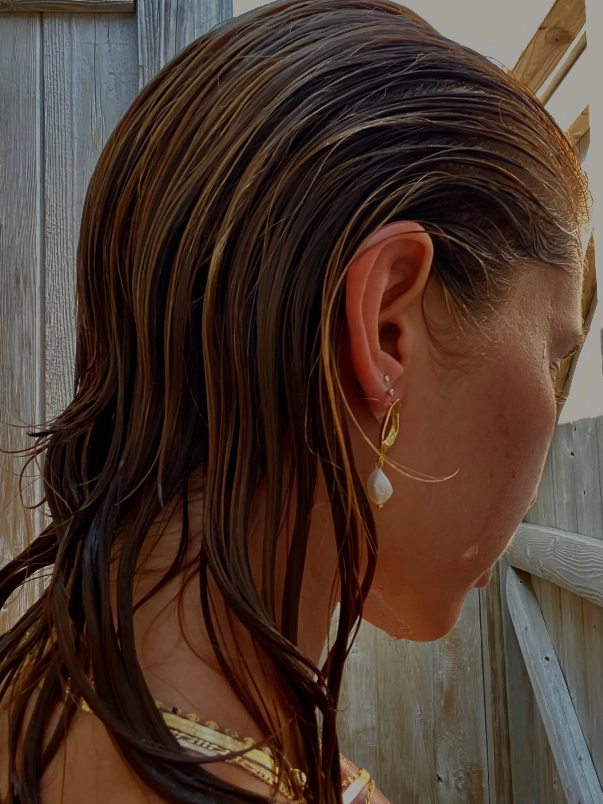 Alta Pearl Drop Earrings