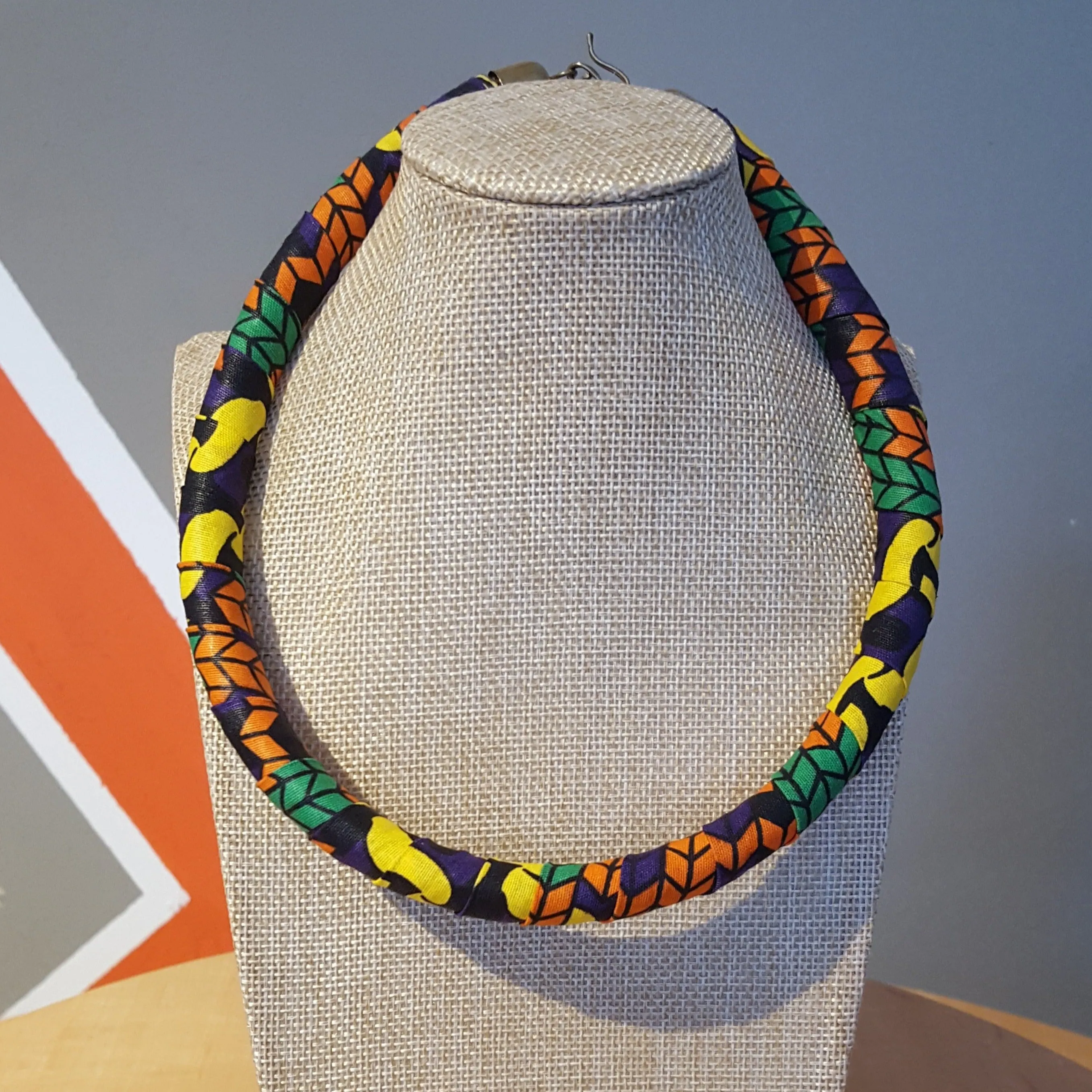 Ankara (Kitenge) Chokers