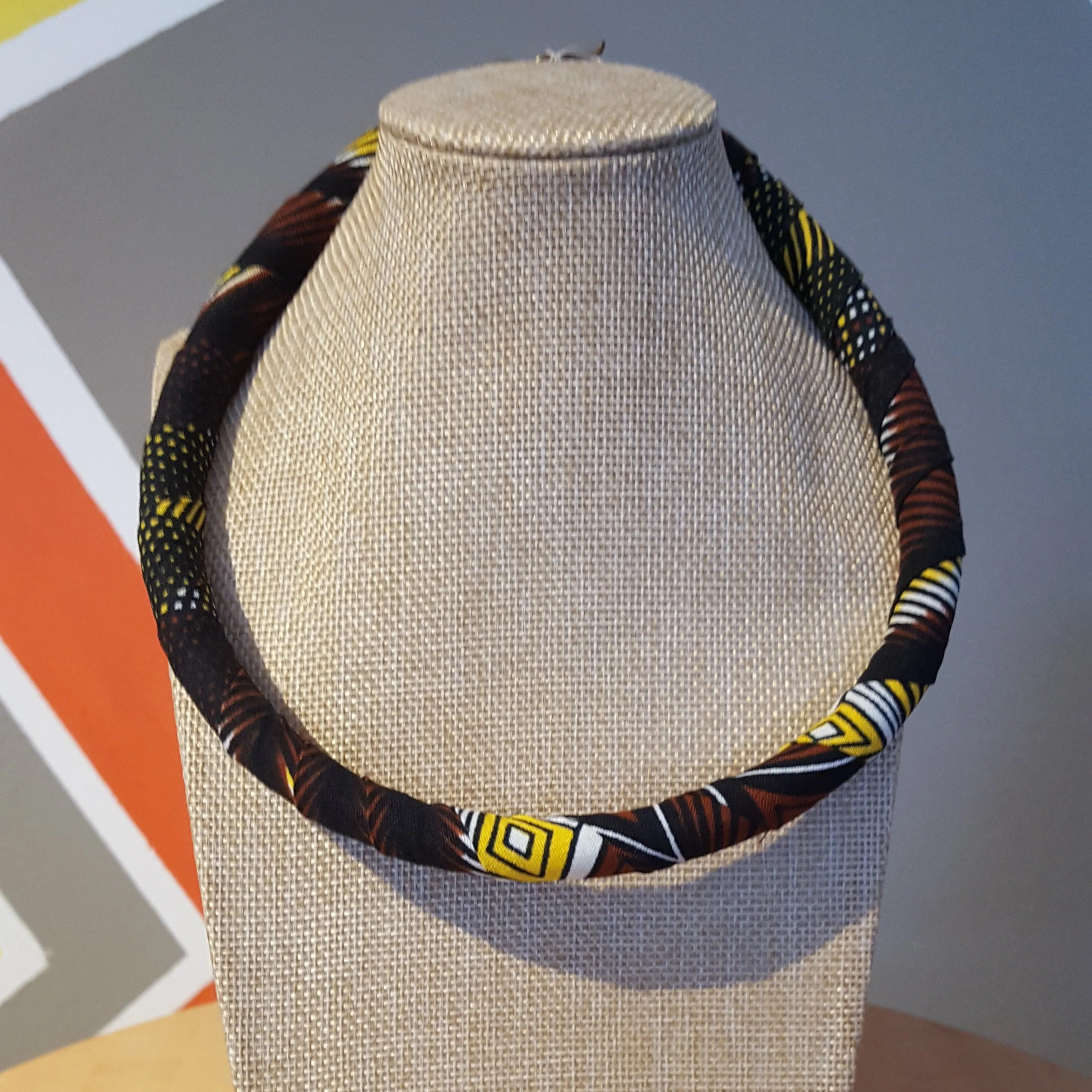 Ankara (Kitenge) Chokers