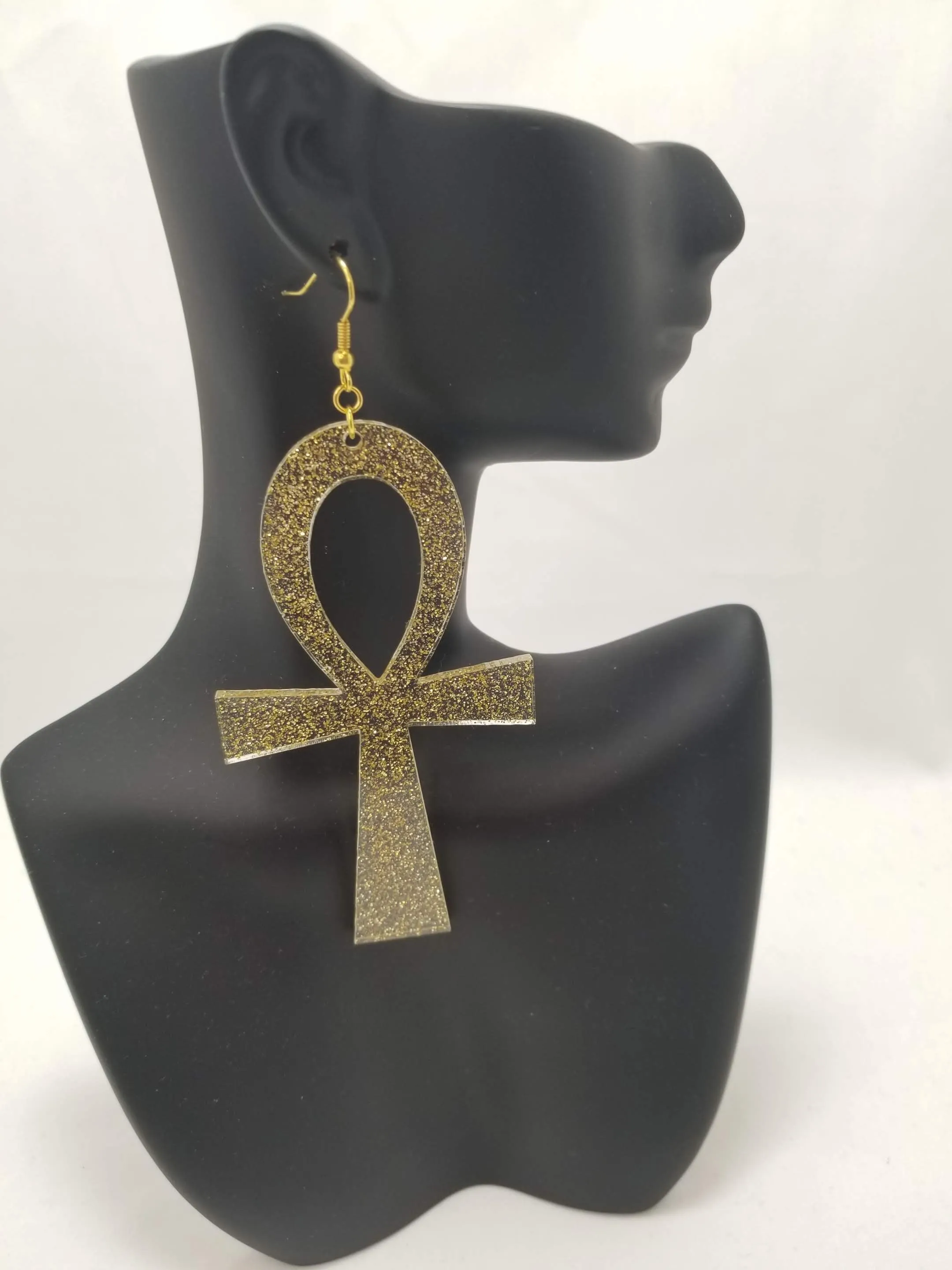 Ankh Earrings