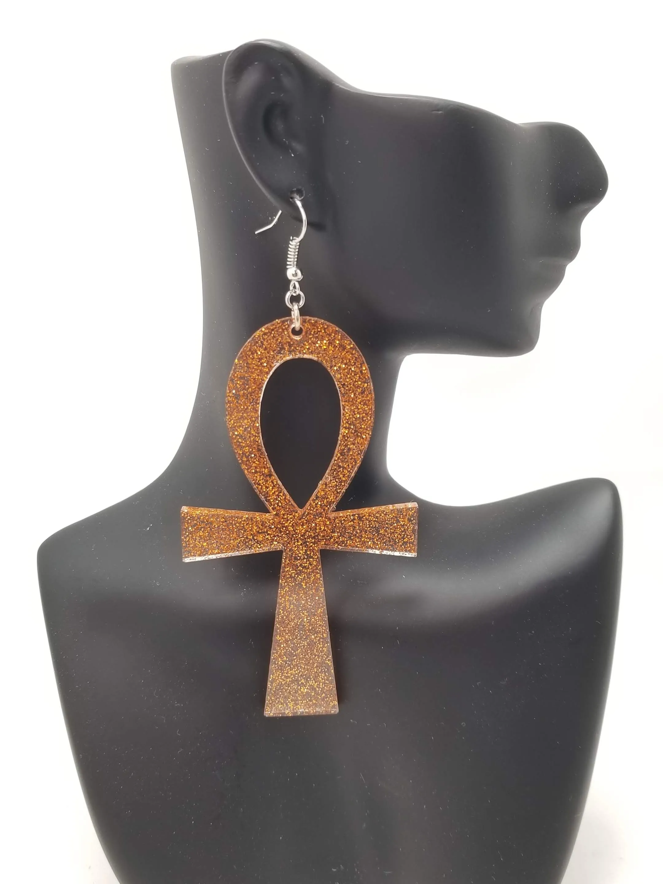 Ankh Earrings