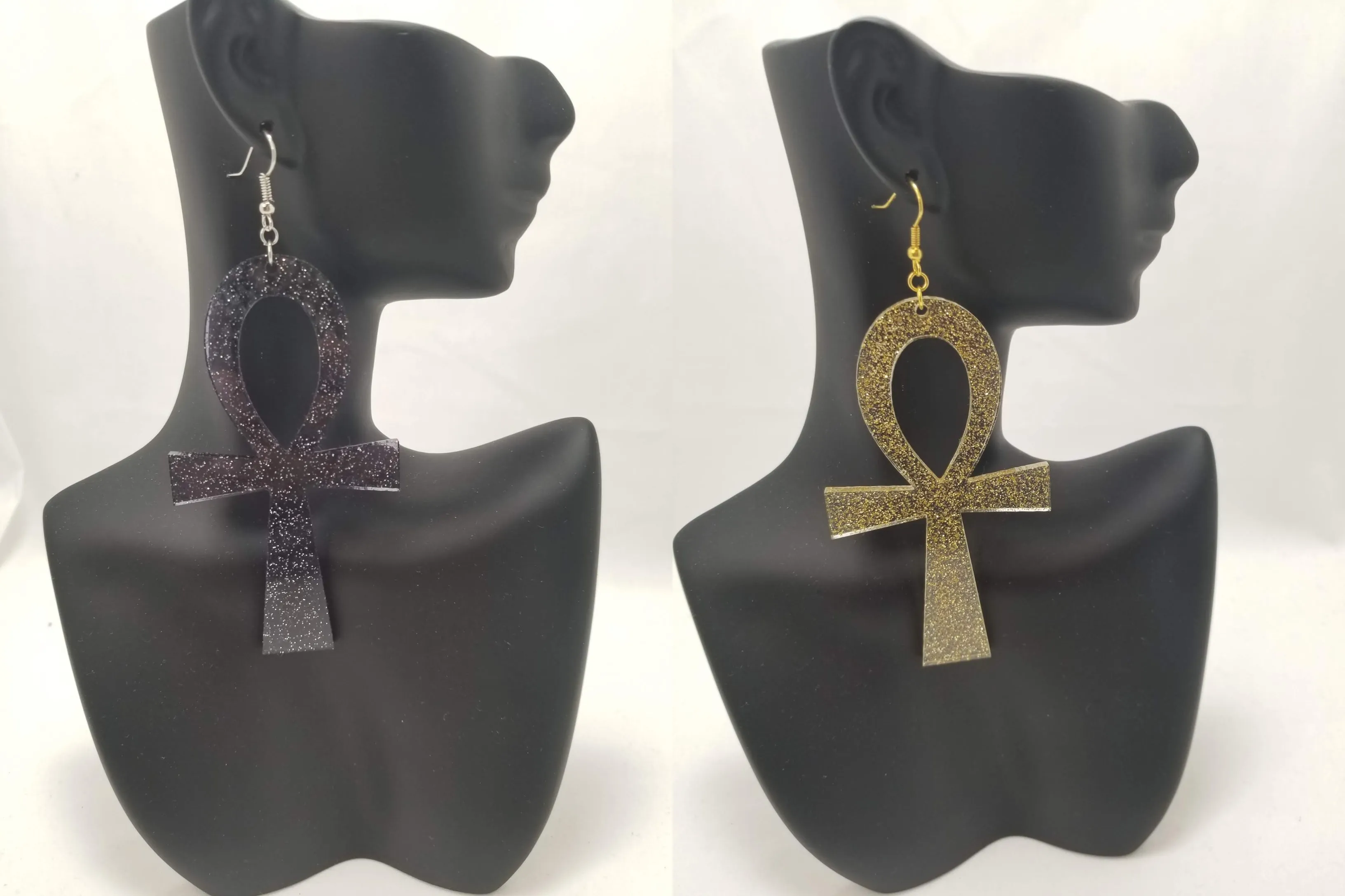 Ankh Earrings
