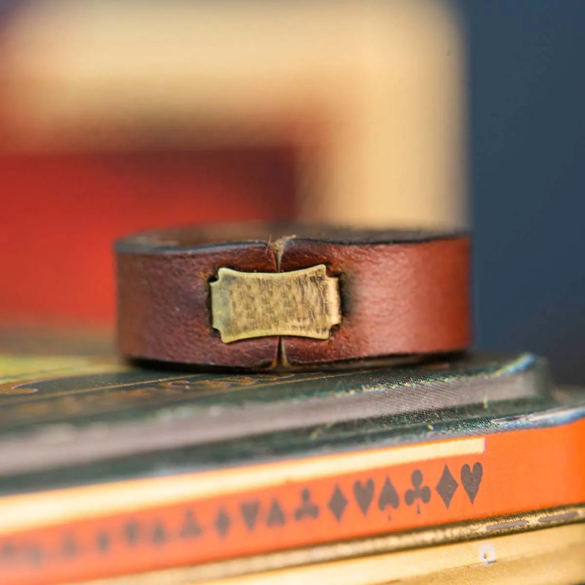 Arrows Leather Ring | Chicago Tan