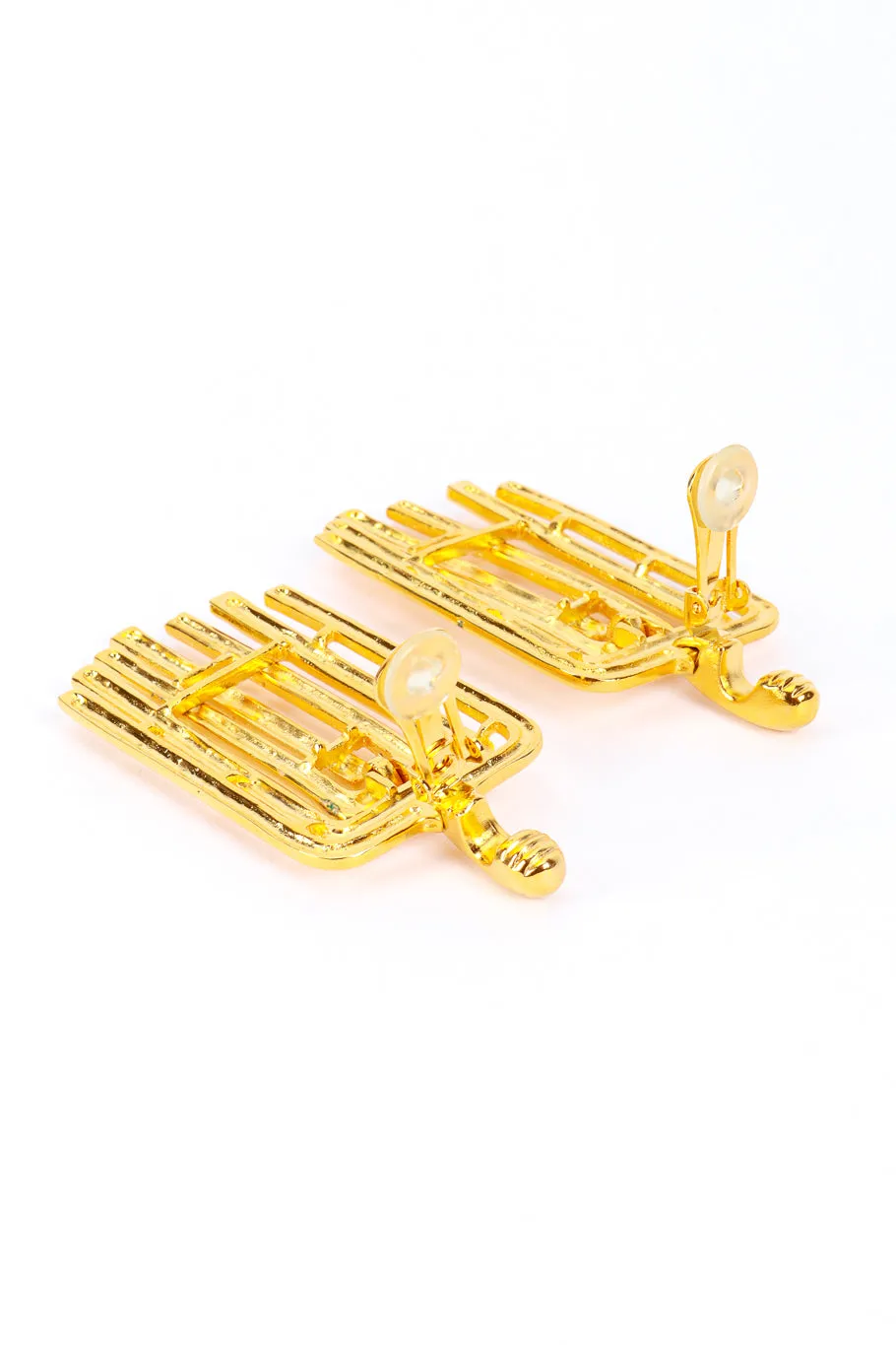 Articulated Linear Drop Earrings
