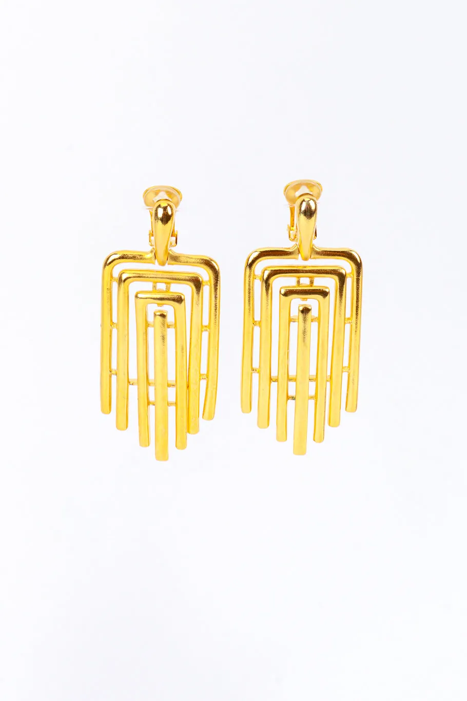 Articulated Linear Drop Earrings