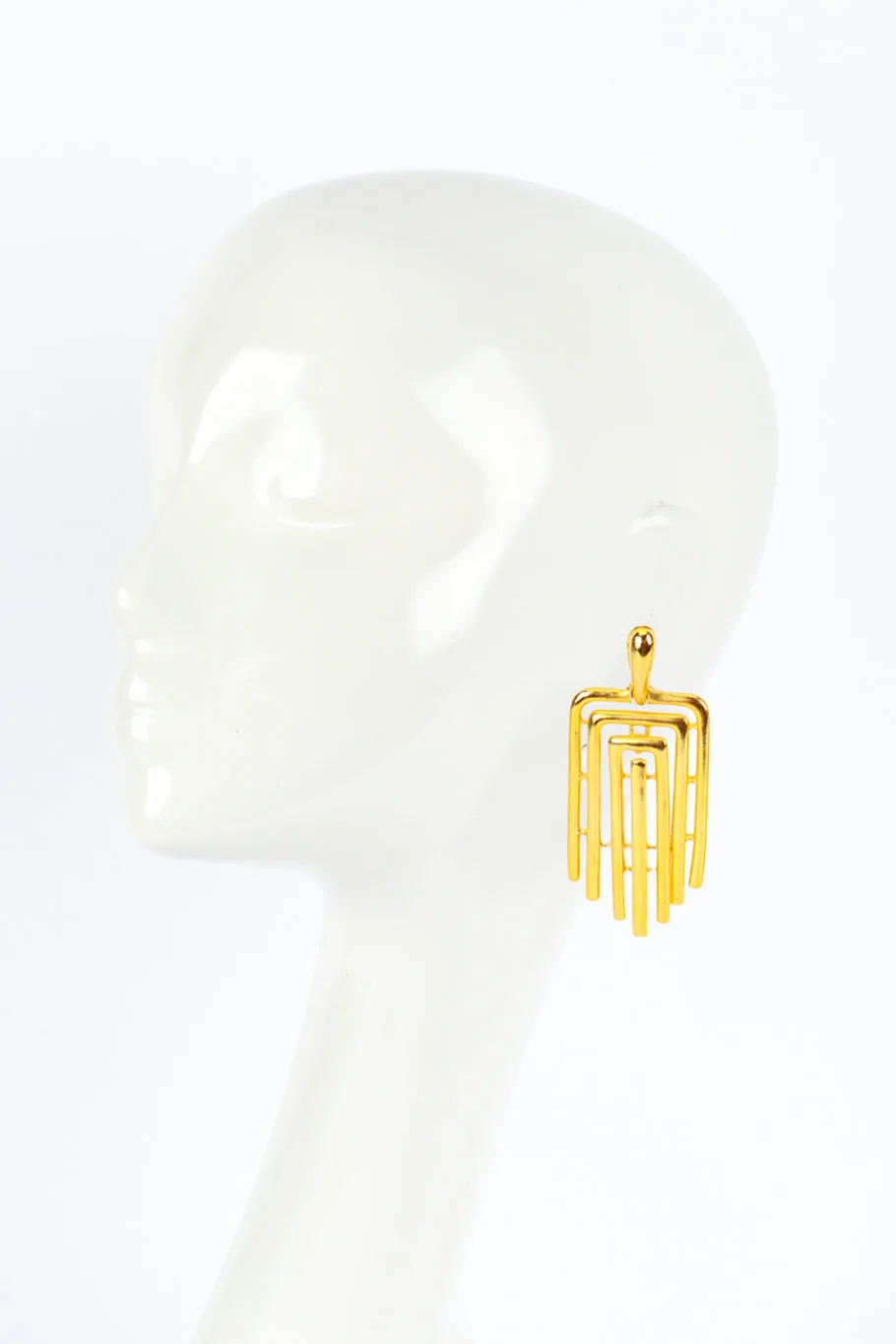 Articulated Linear Drop Earrings