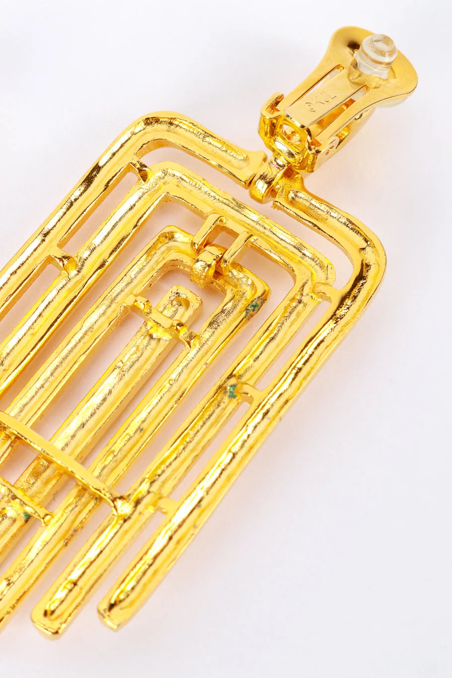 Articulated Linear Drop Earrings