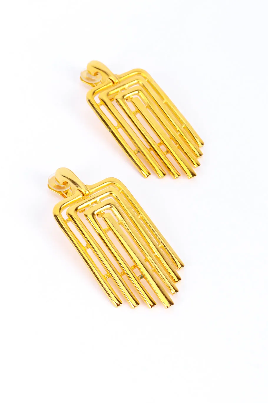 Articulated Linear Drop Earrings