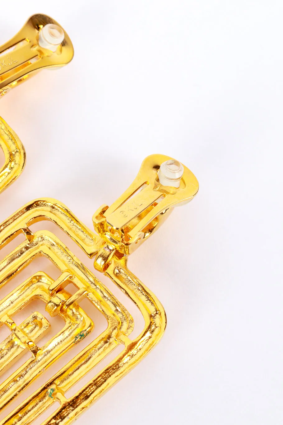 Articulated Linear Drop Earrings