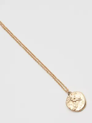Athena Greek Coin Pendant