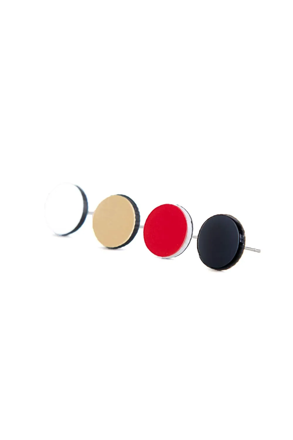 Audrey Circle Tiny Earrings *
