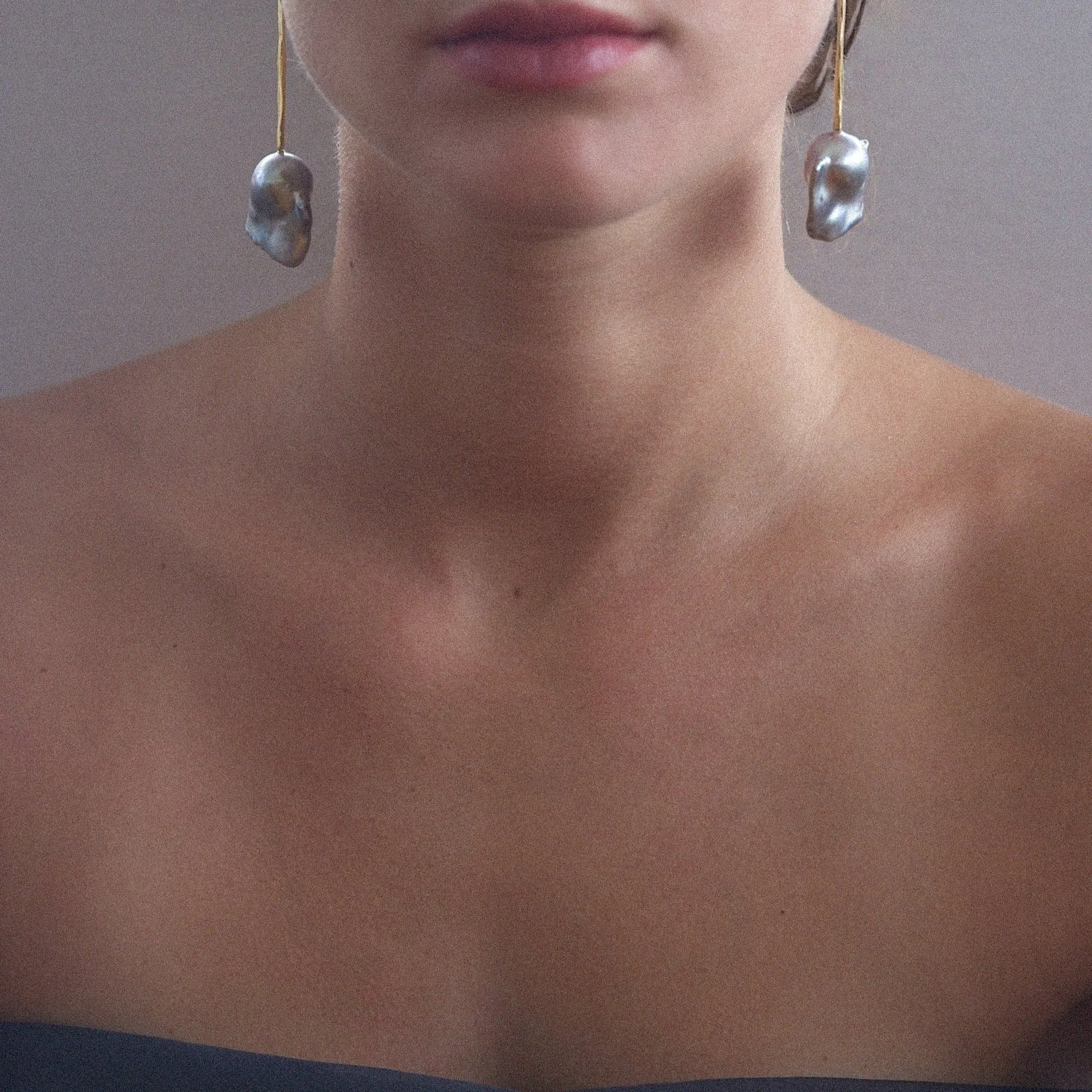 Baroque Drop Earrings