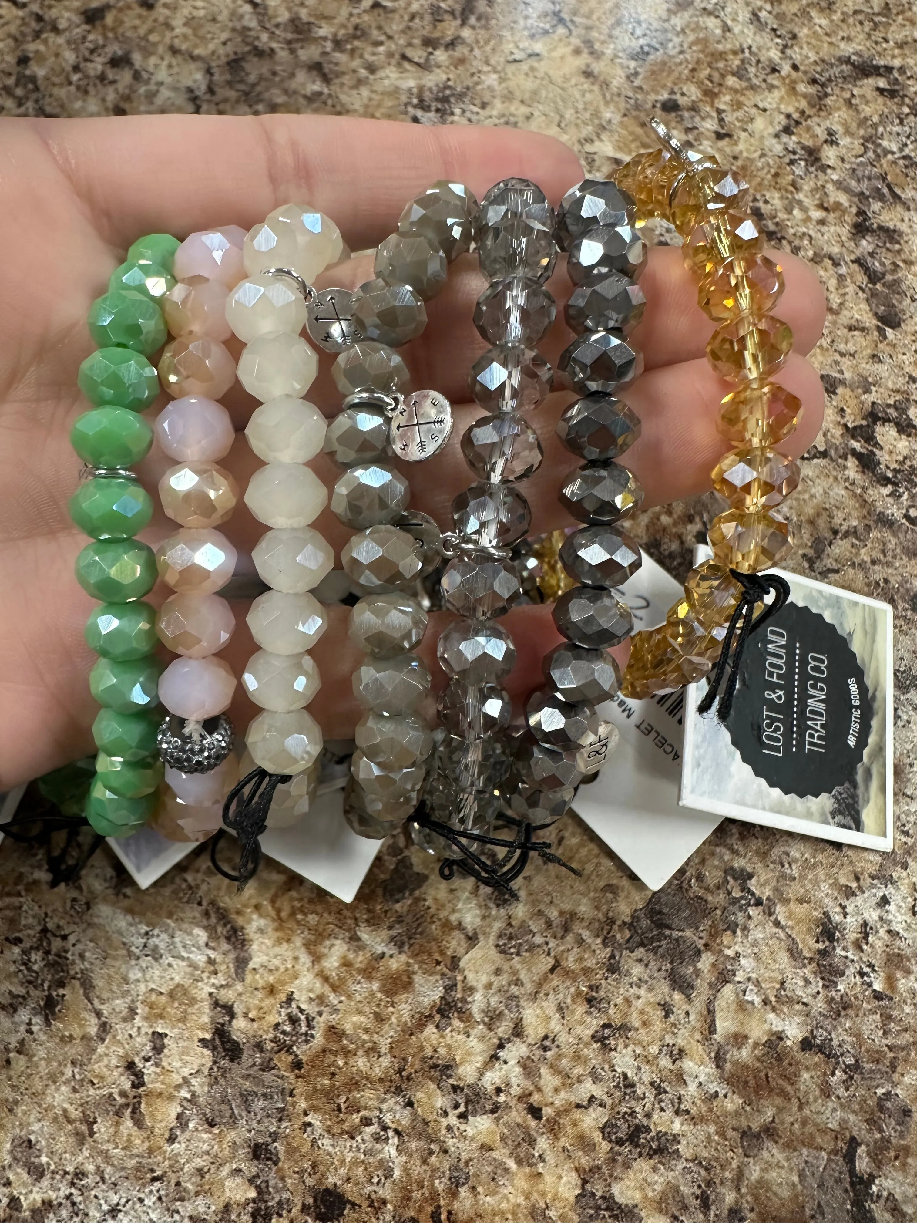 Beaded Colorful Bracelets.