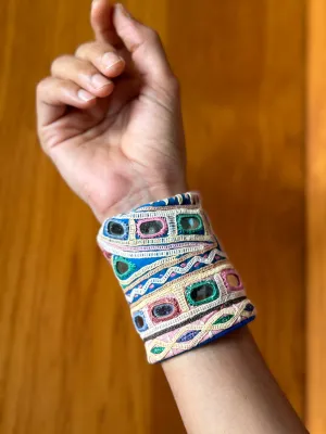 Belinda Fabric Bracelet | Handcuff