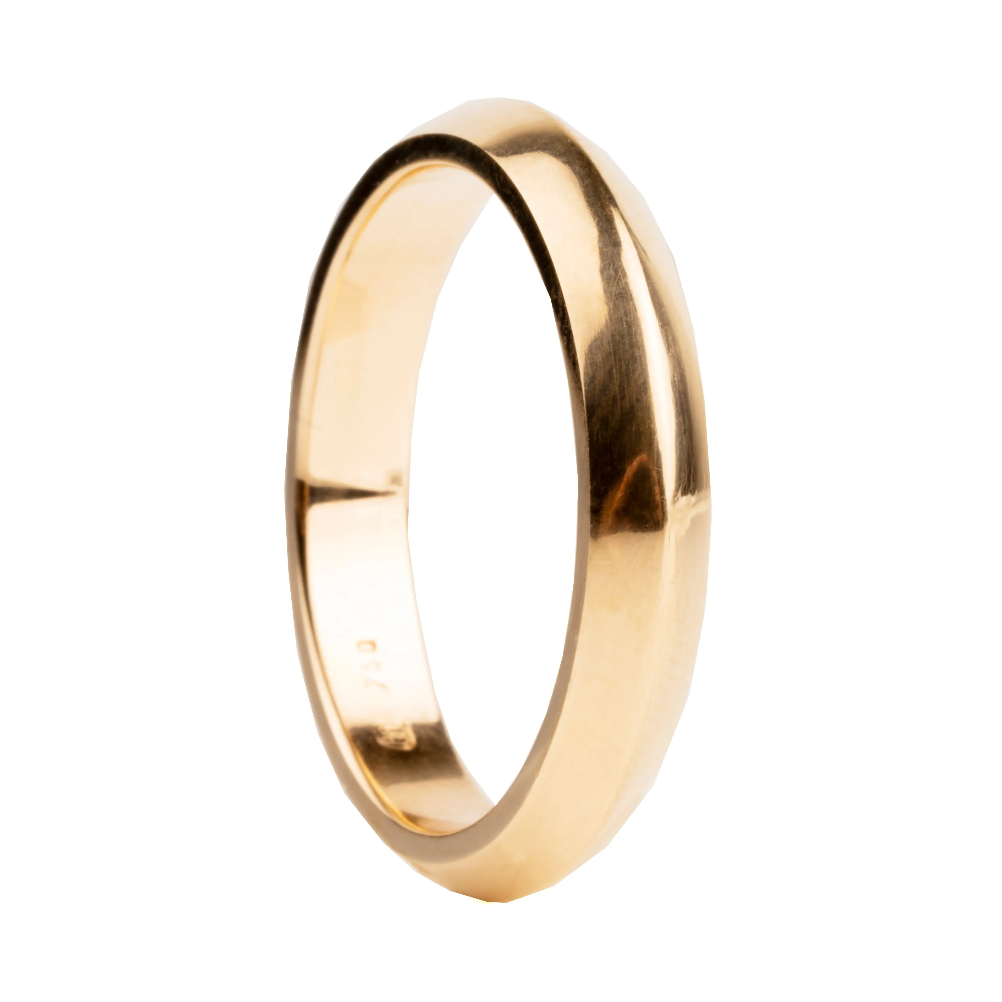 Bell & Bird Men's 4mm Knife Edge Band