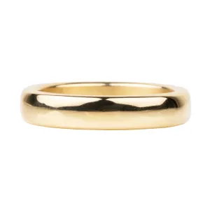 Bell & Bird Men's 5mm Yellow Gold Wedding Band