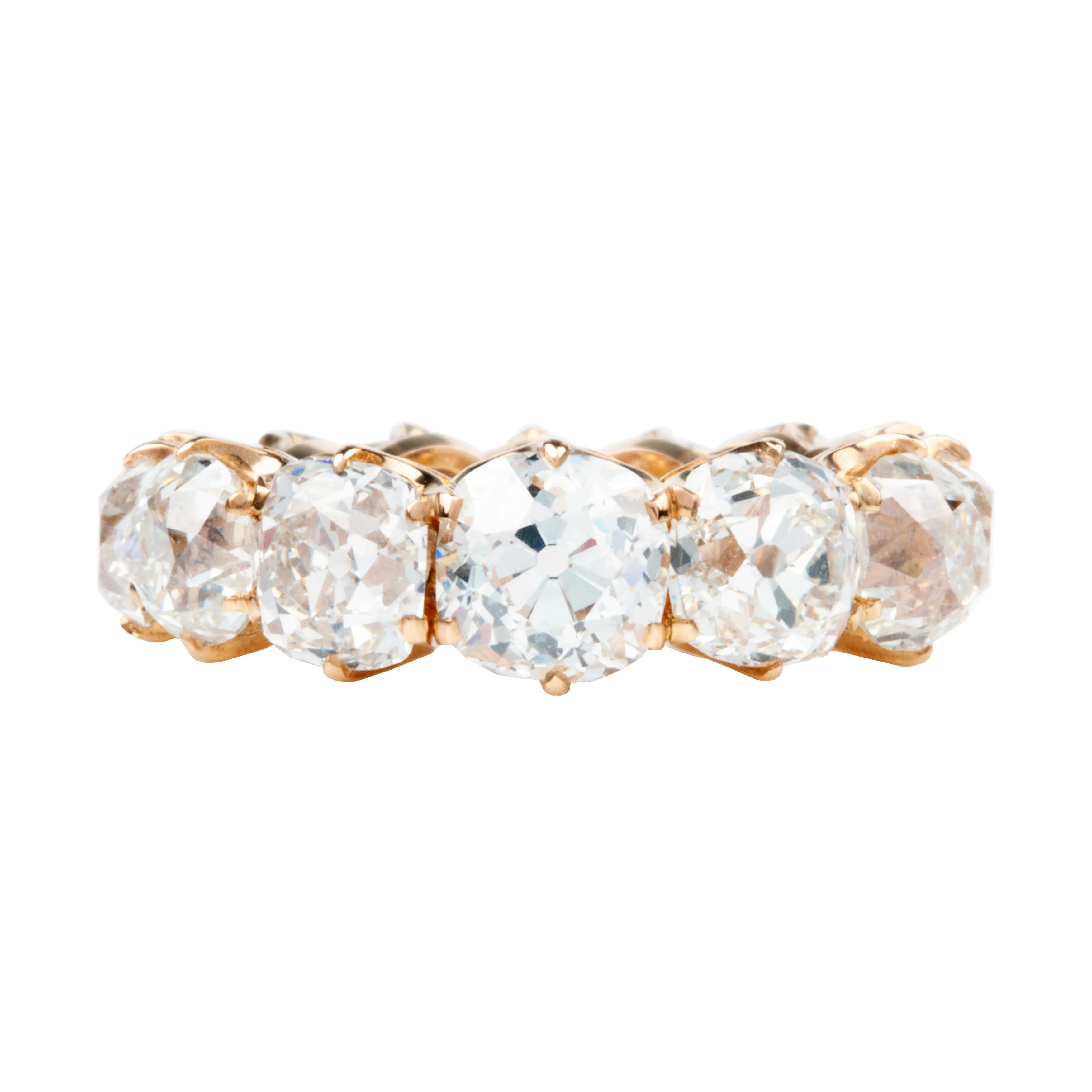 Bell & Bird Old Mine Cut Eternity Band