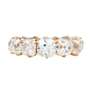 Bell & Bird Old Mine Cut Eternity Band