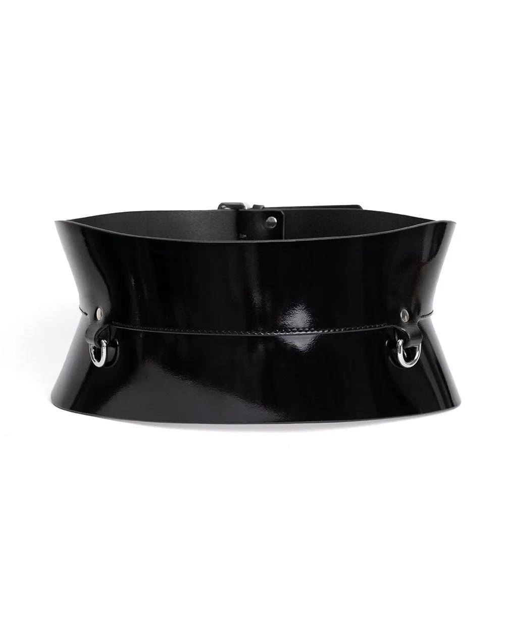Belt "Nora" Black Patent
