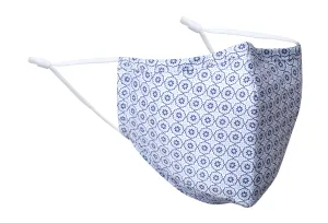 Blue Aster Face Mask