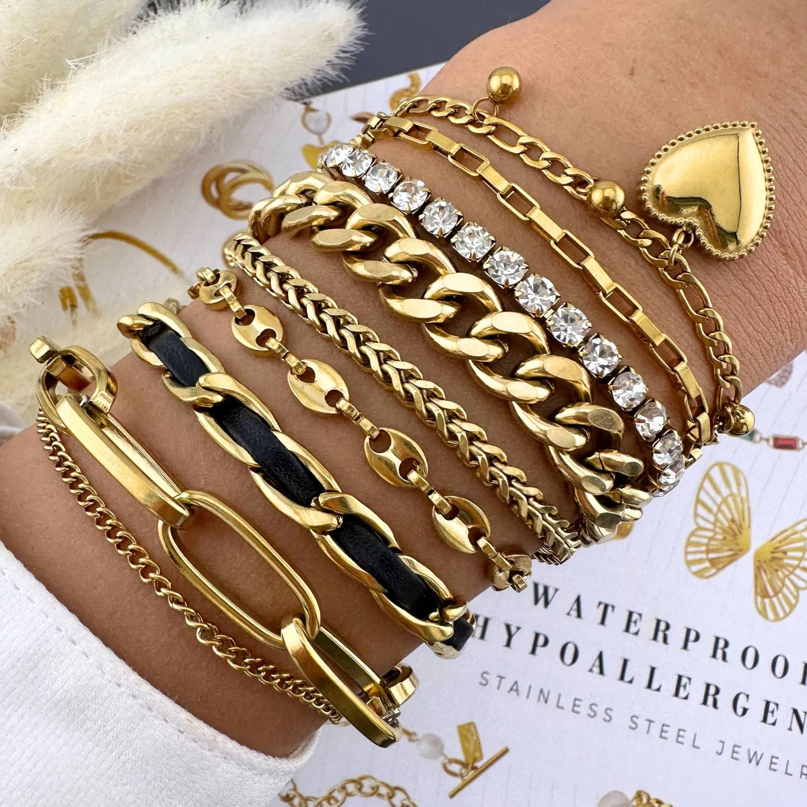 Bold Curb Chain Bracelet – 18K Gold