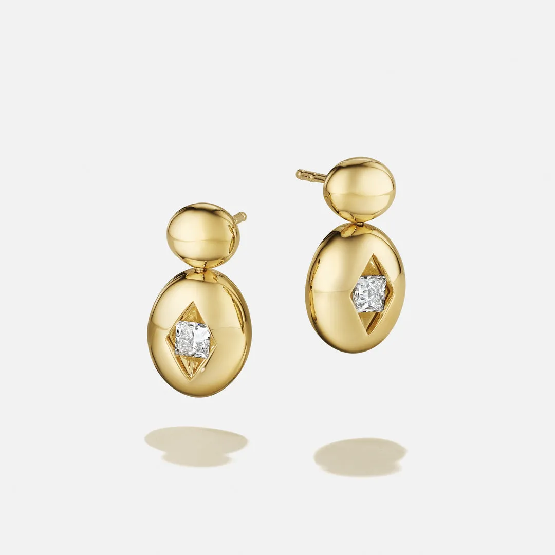 Bombé Drop Earrings