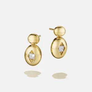 Bombé Drop Earrings